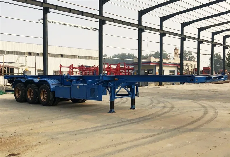 40ft Container Chassis Skeleton Truck Semi Trailer