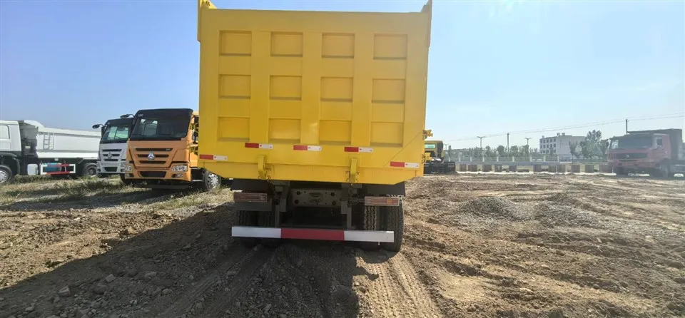 HOWO USED 6X4 371HP DUMP TRUCK