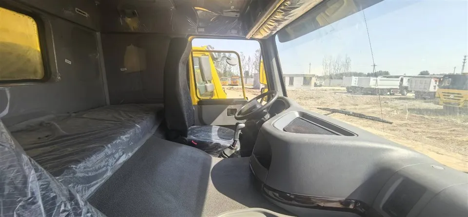 HOWO USED 6X4 371HP DUMP TRUCK