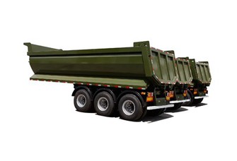 3-akslet hydraulisk tiptrailer
